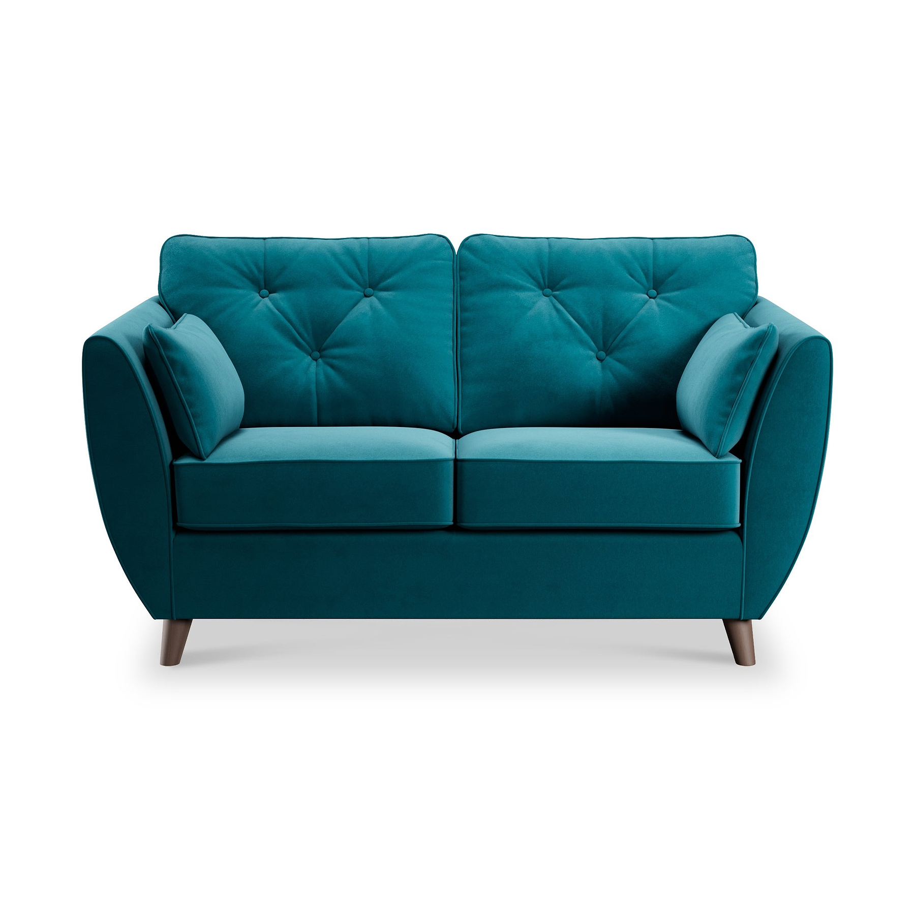 Edison 2 Seater Sofa Dark Feet Mallard from Roseland Furniture