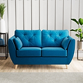 Edison 2 Seater Sofa Light Feet Marine from Roseland Furniture