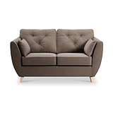 Edison 2 Seater Sofa Light Feet Mole from Roseland Furniture