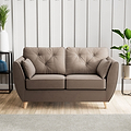 Edison 2 Seater Sofa Light Feet Mole from Roseland Furniture