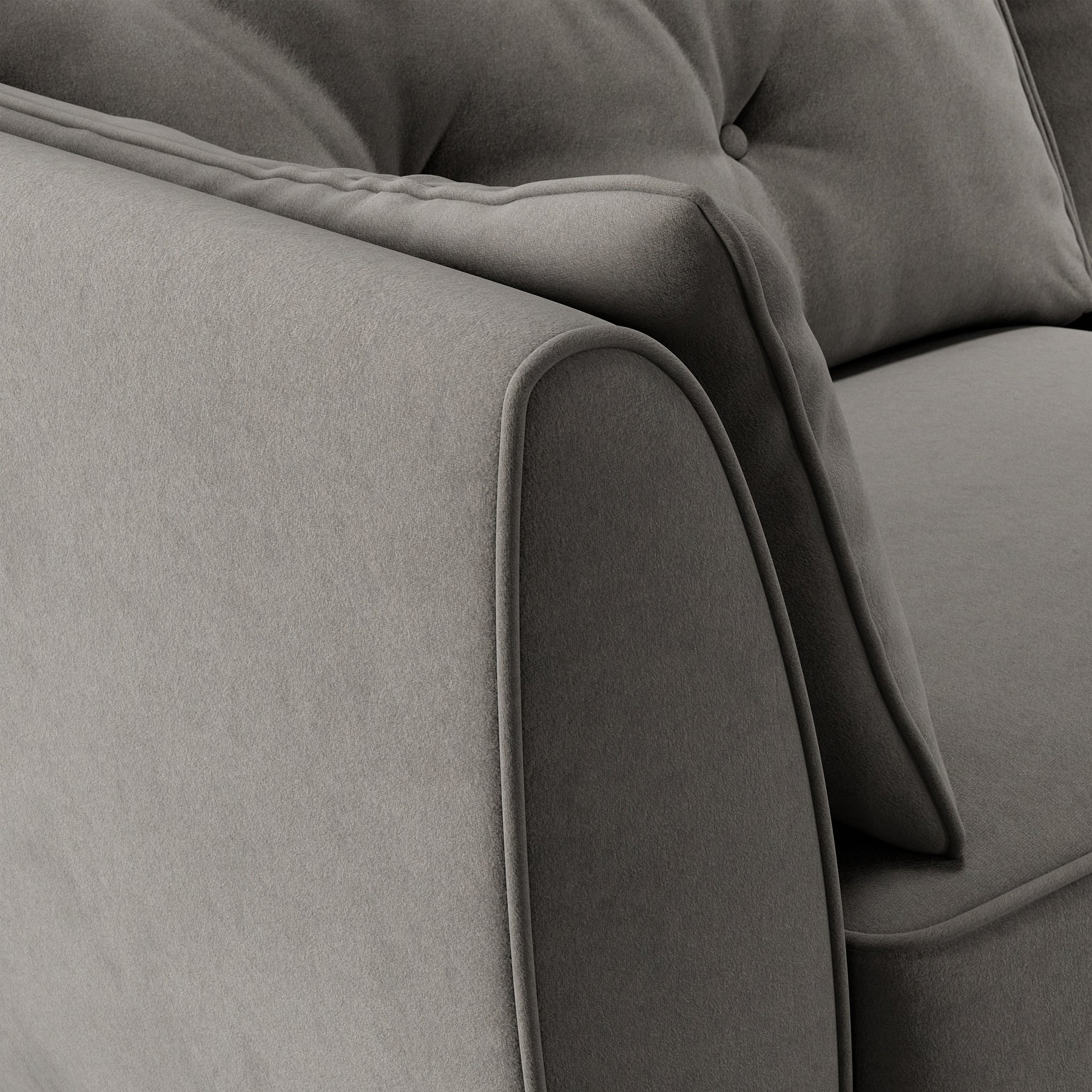 Edison Sofa Asphalt Arm from Roseland Furniture
