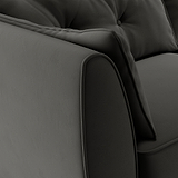 Edison Sofa Black Arm from Roseland Furniture