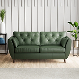 Edison 3 Seater Leather Sofa from Roseland Furniture