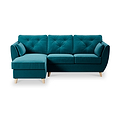 Edison Chaise LH Light Feet Mallard from Roseland Furniture