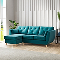Edison Chaise LH Light Feet Mallard from Roseland Furniture