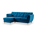 Edison Chaise LH Light Feet Marine from Roseland Furniture