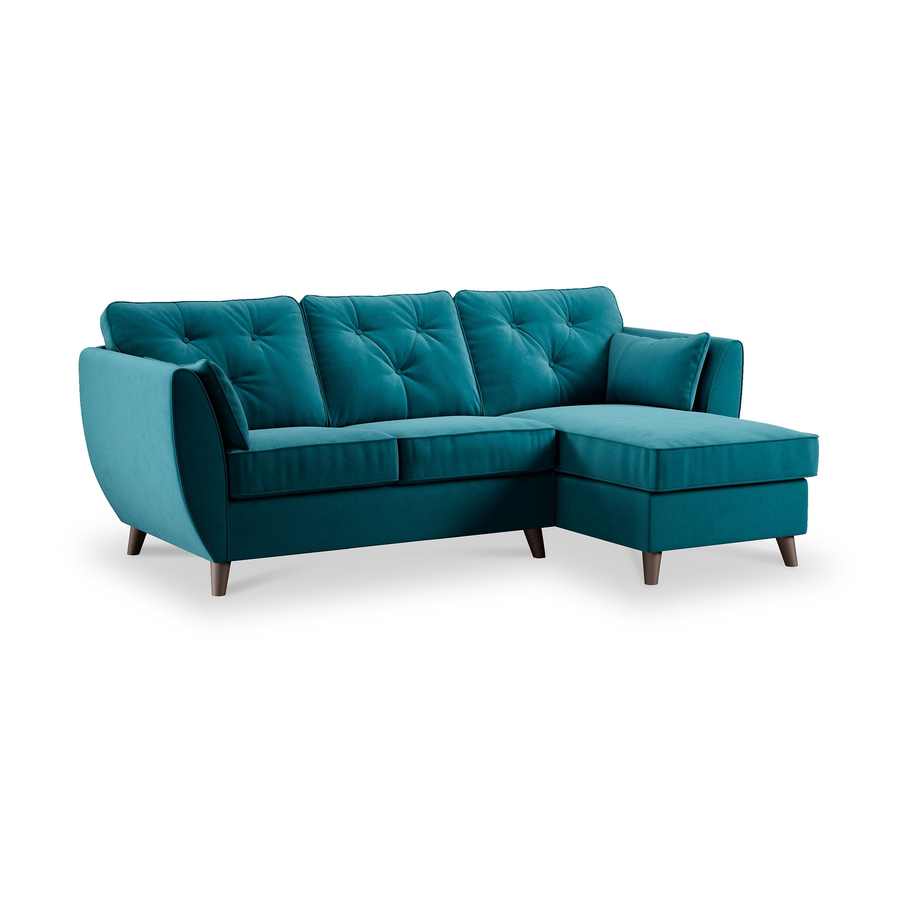 Edison Chaise RH Dark Feet Mallard from Roseland Furniture