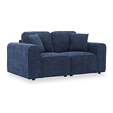 Hugo 3 Seater Sofa Deep Blue from Roseland Furniture