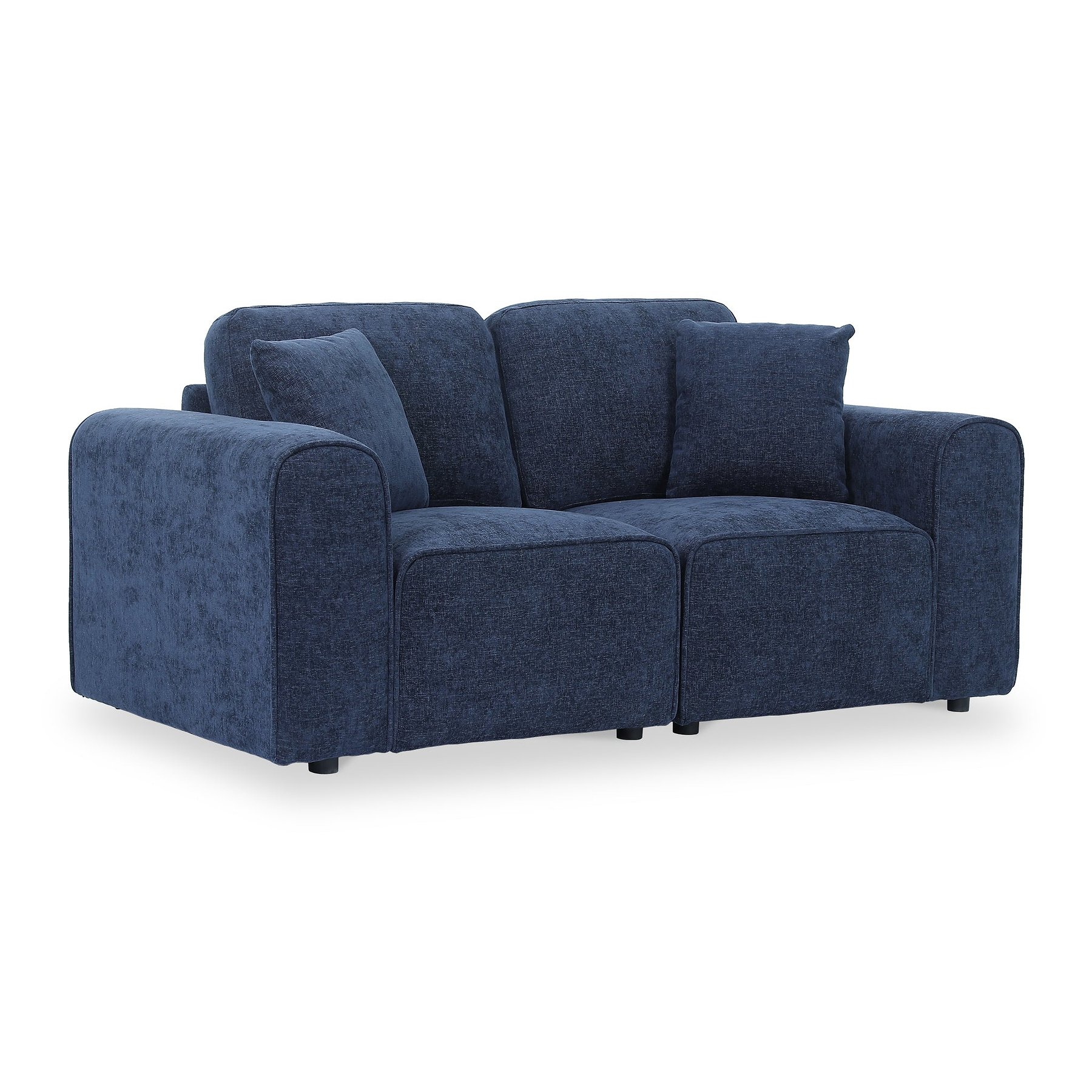 Hugo 3 Seater Sofa Deep Blue from Roseland Furniture