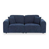 Hugo 3 Seater Sofa Deep Blue from Roseland Furniture