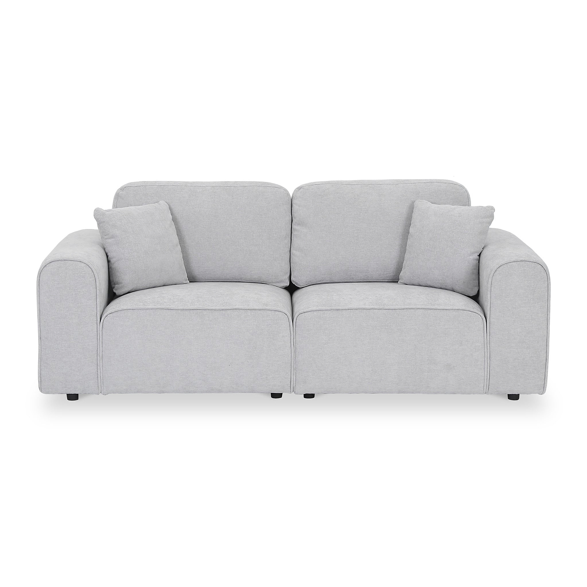 Hugo 3 Seater Sofa Fog from Roseland Furniture