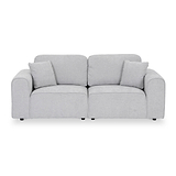 Hugo 3 Seater Sofa Fog from Roseland Furniture