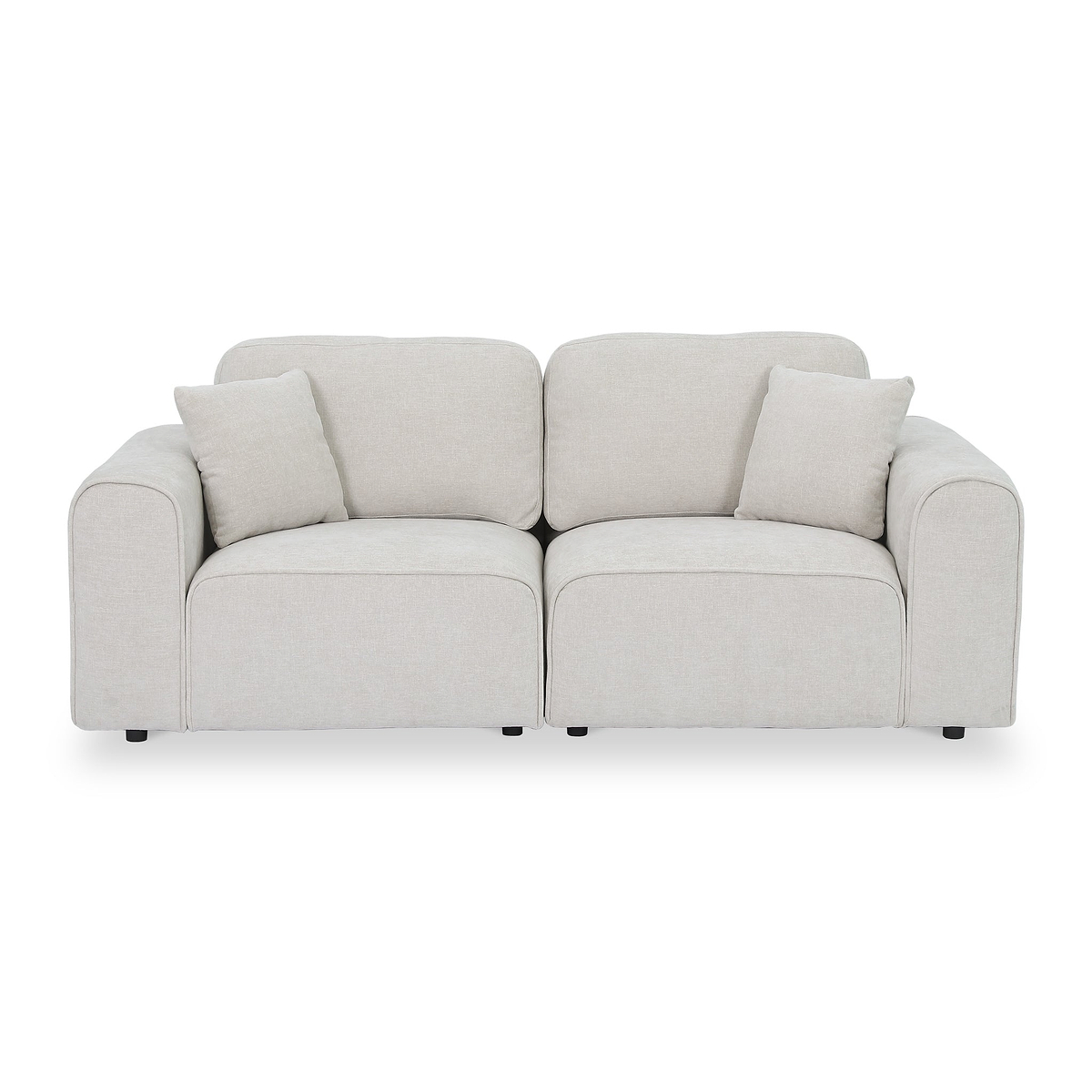 Hugo 3 Seater Sofa Natural Haze from Roseland Furniture
