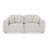 Hugo 3 Seater Sofa Natural Haze from Roseland Furniture