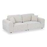 Hugo 4 Seater Sofa Natural Haze from Roseland Furniture