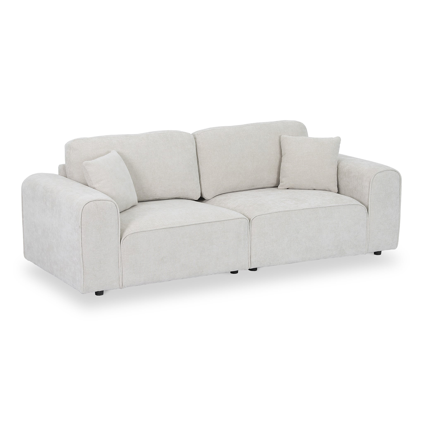 Hugo 4 Seater Sofa Natural Haze from Roseland Furniture