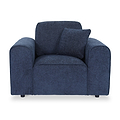 Hugo Armchair Deep Blue from Roseland Furniture
