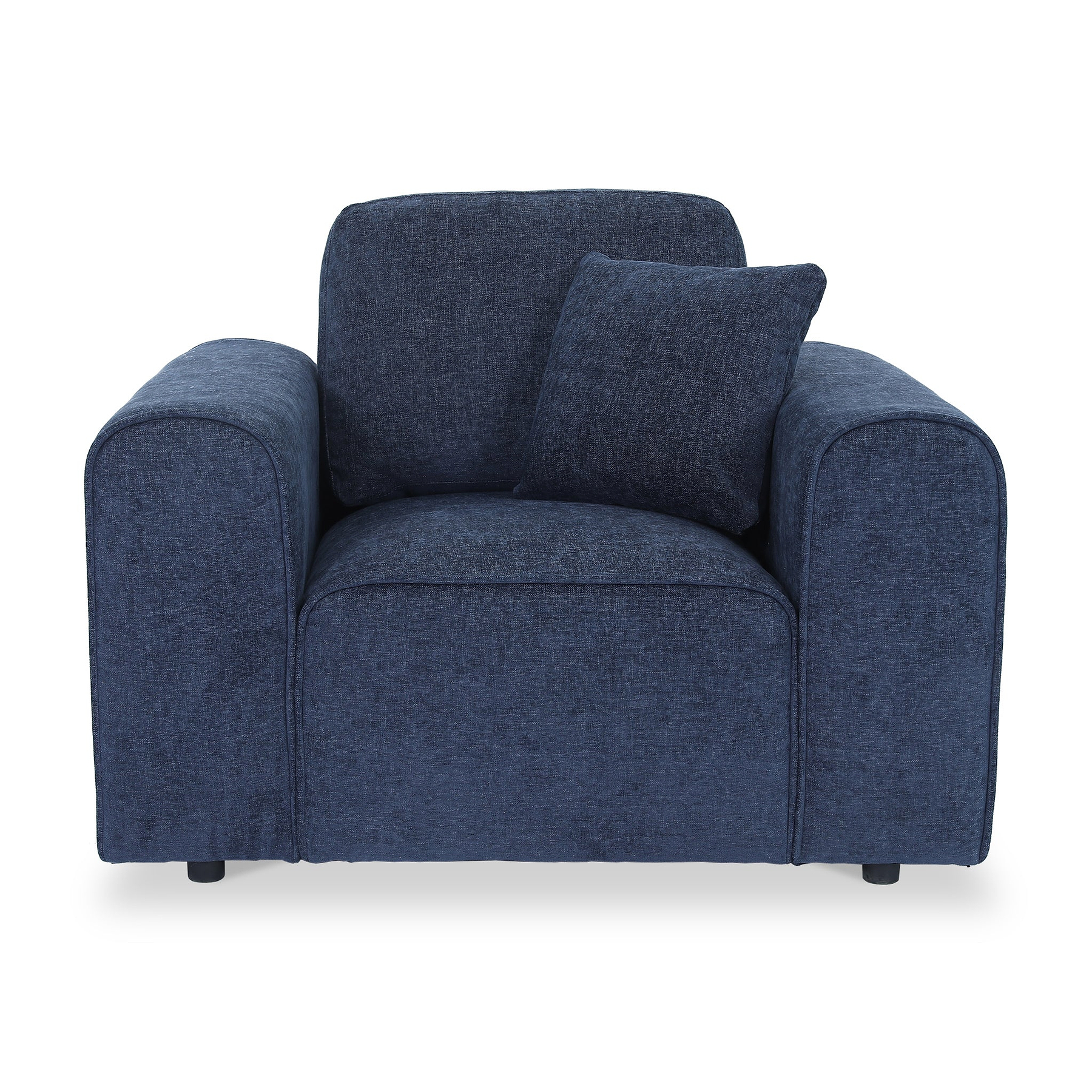 Hugo Armchair Deep Blue from Roseland Furniture