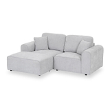 Hugo Chaise Sofa Fog from Roseland Furniture