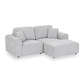 Hugo Chaise Sofa Fog from Roseland Furniture