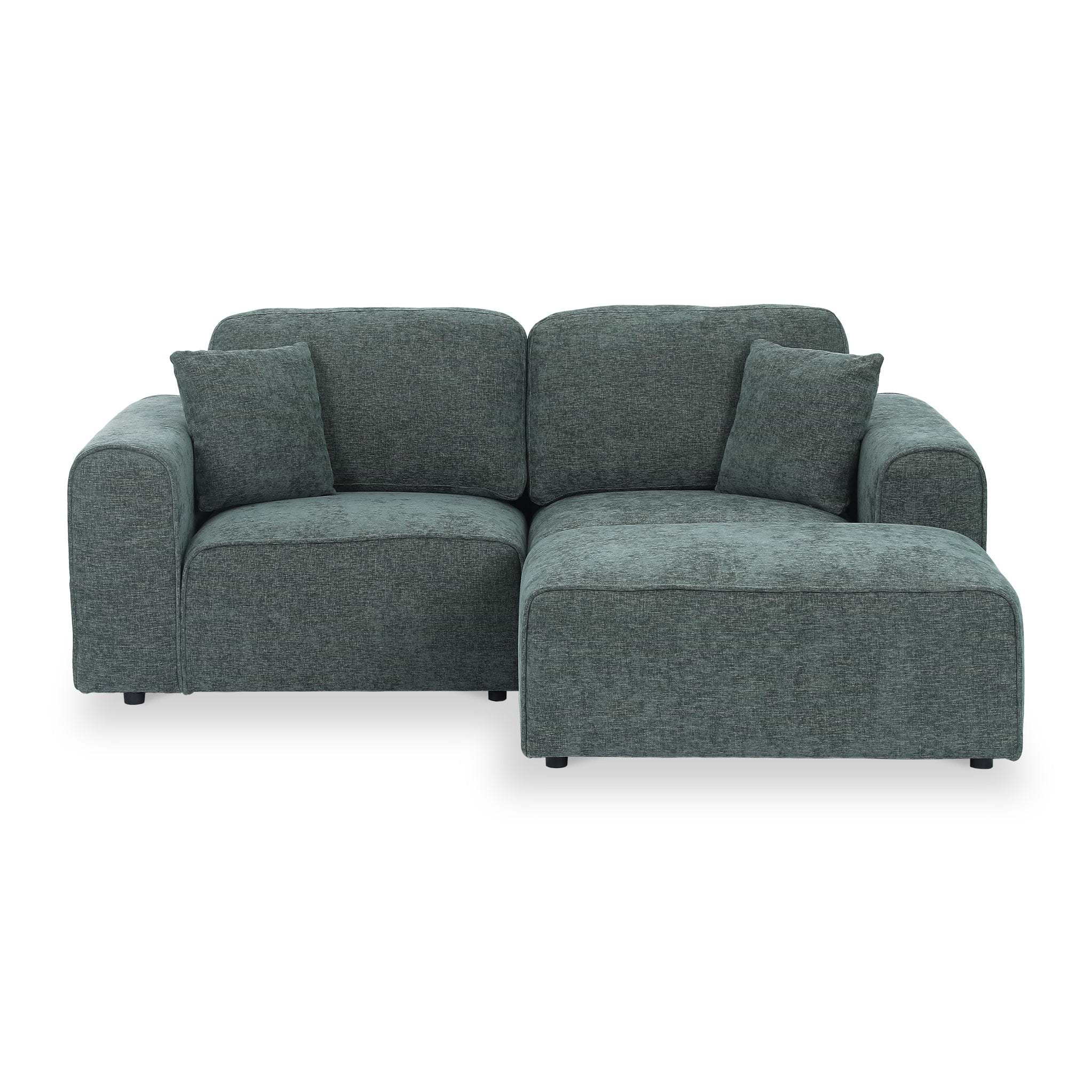 Hugo Chaise Sofa Moss from Roseland Furniture