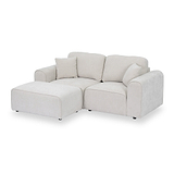 Hugo Chaise Sofa Natural Haze from Roseland Furniture