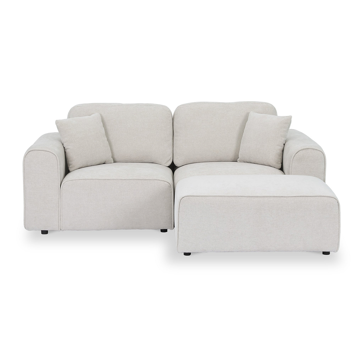 Hugo Chaise Sofa Natural Haze from Roseland Furniture