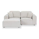 Hugo Chaise Sofa Natural Haze from Roseland Furniture