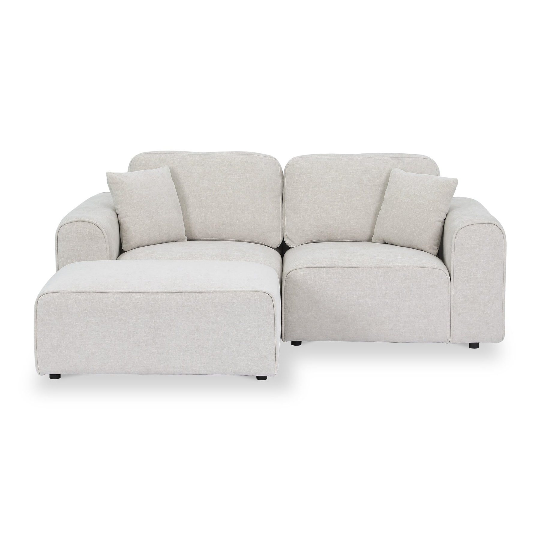 Hugo Chaise Sofa Natural Haze from Roseland Furniture