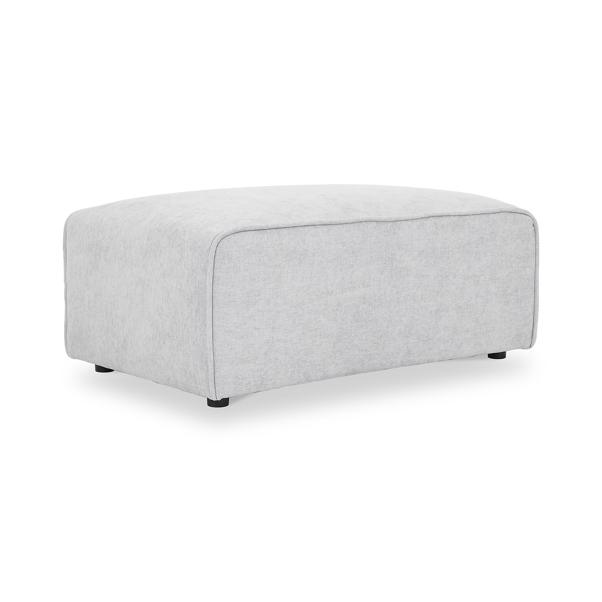 Hugo Footstool Fog from Roseland Furniture