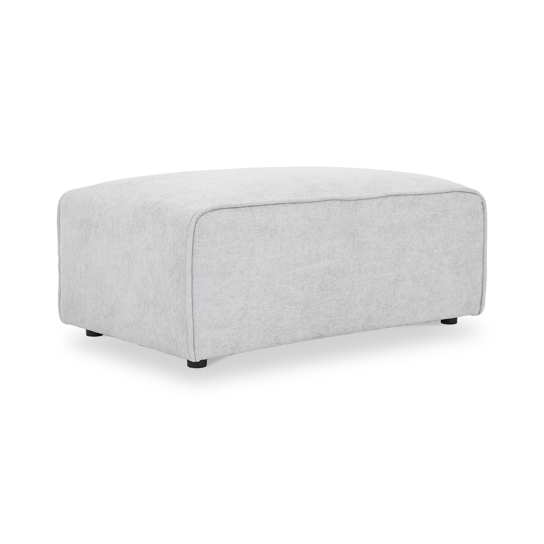Hugo Footstool Fog from Roseland Furniture