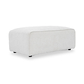 Hugo Footstool Natural Haze from Roseland Furniture