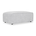 Hugo Footstool XL Fog from Roseland Furniture