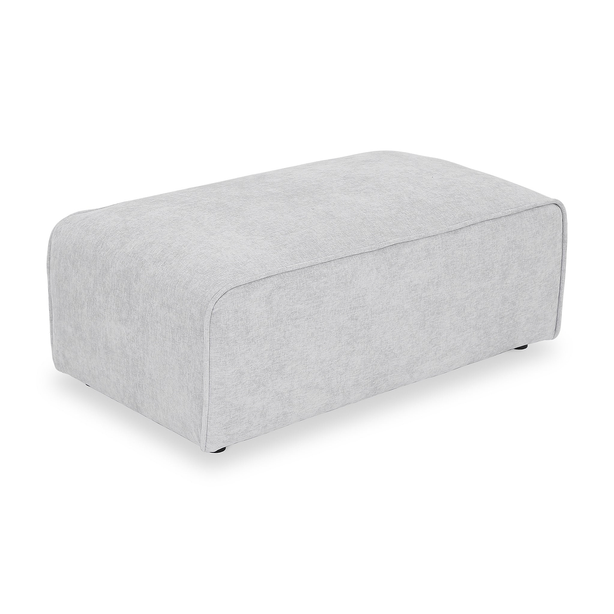 Hugo Footstool XL Fog from Roseland Furniture