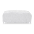 Hugo Footstool XL Fog from Roseland Furniture