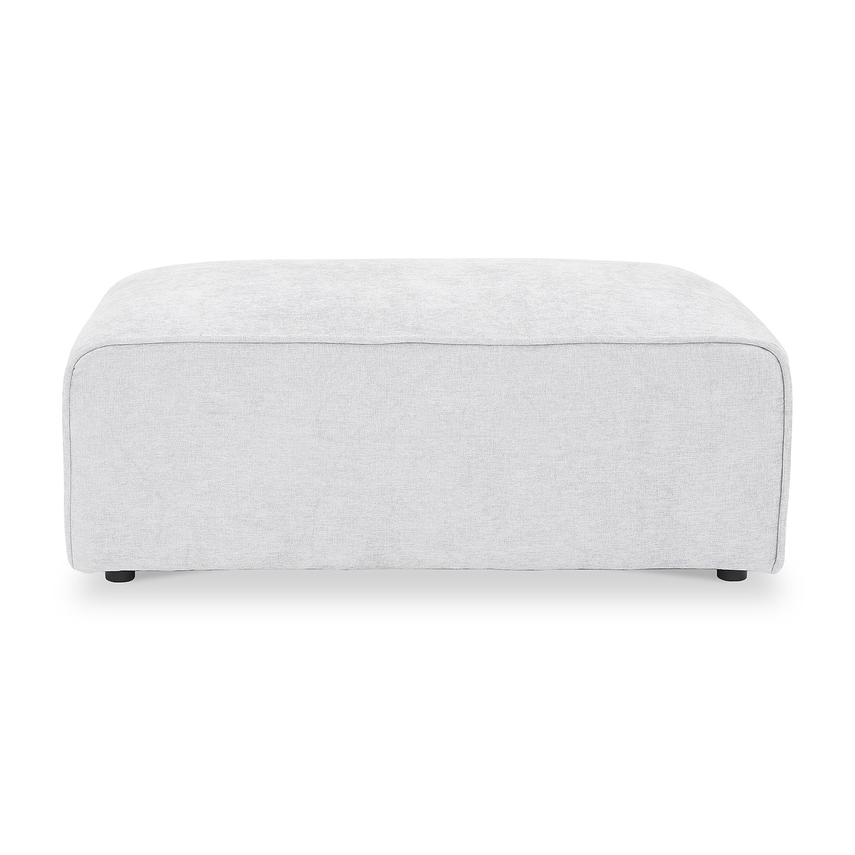 Hugo Footstool XL Fog from Roseland Furniture