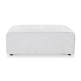 Hugo Footstool XL Fog from Roseland Furniture