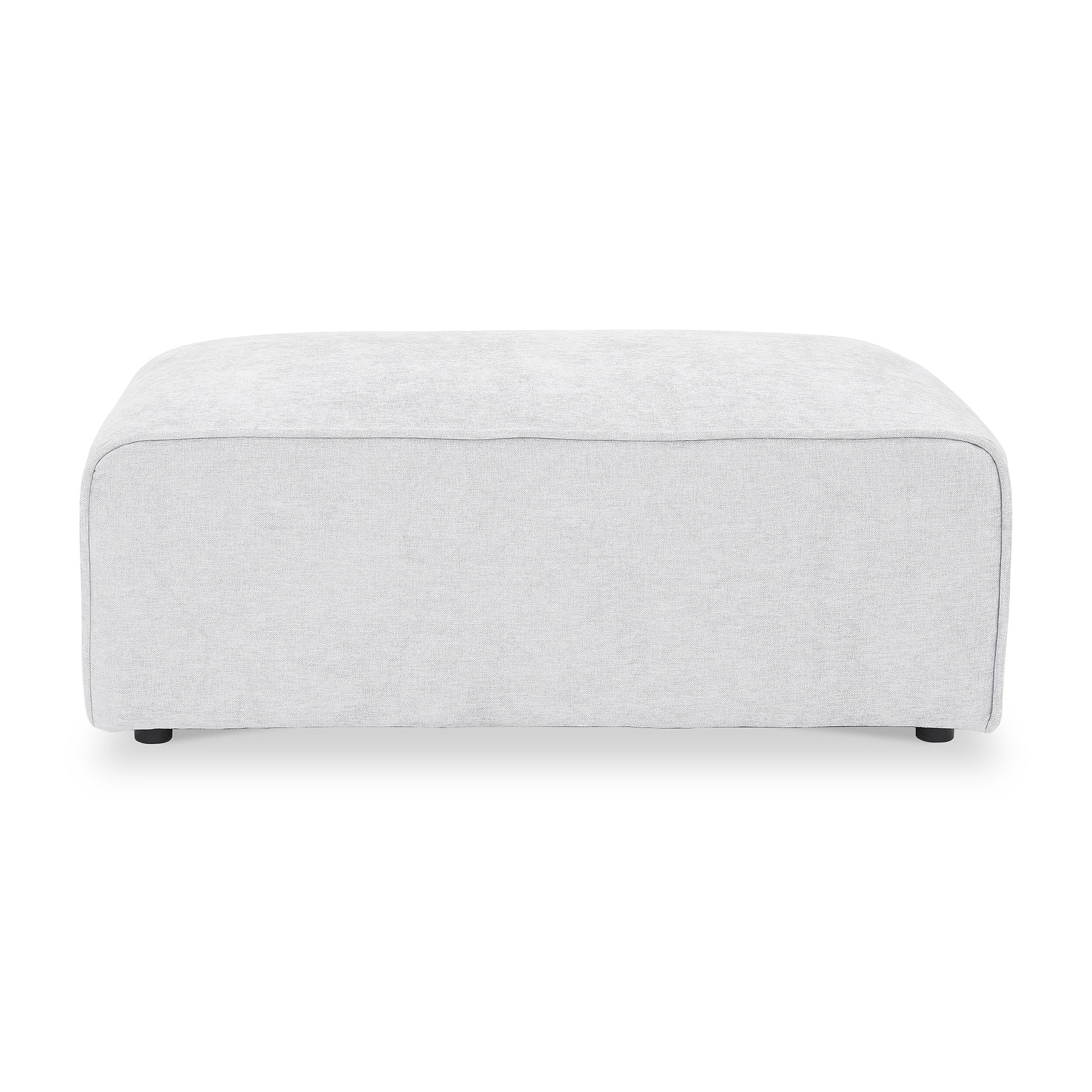 Hugo Footstool XL Fog from Roseland Furniture