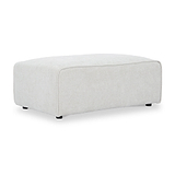 Hugo Footstool XL Natural Haze from Roseland Furniture