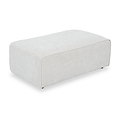 Hugo Footstool XL Natural Haze from Roseland Furniture