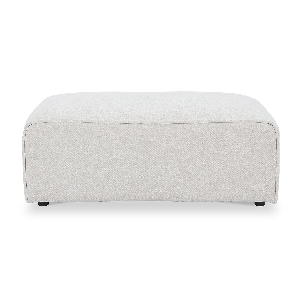 Hugo Footstool XL Natural Haze from Roseland Furniture