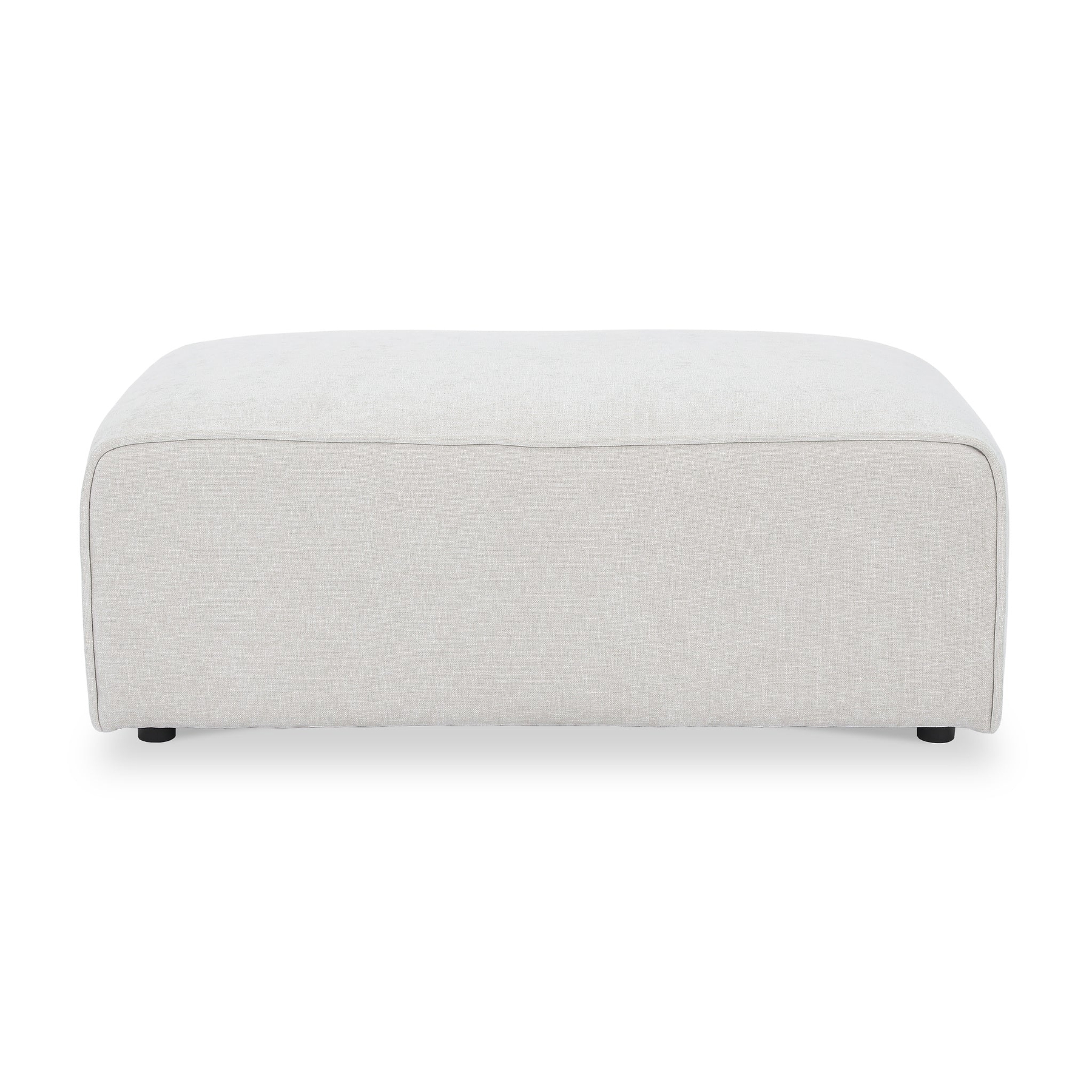 Hugo Footstool XL Natural Haze from Roseland Furniture