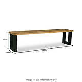 Jaxon Mango Wood 140cm Dining Bench