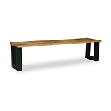 Jaxon Mango Wood 160cm Dining Bench from Roseland Furniture