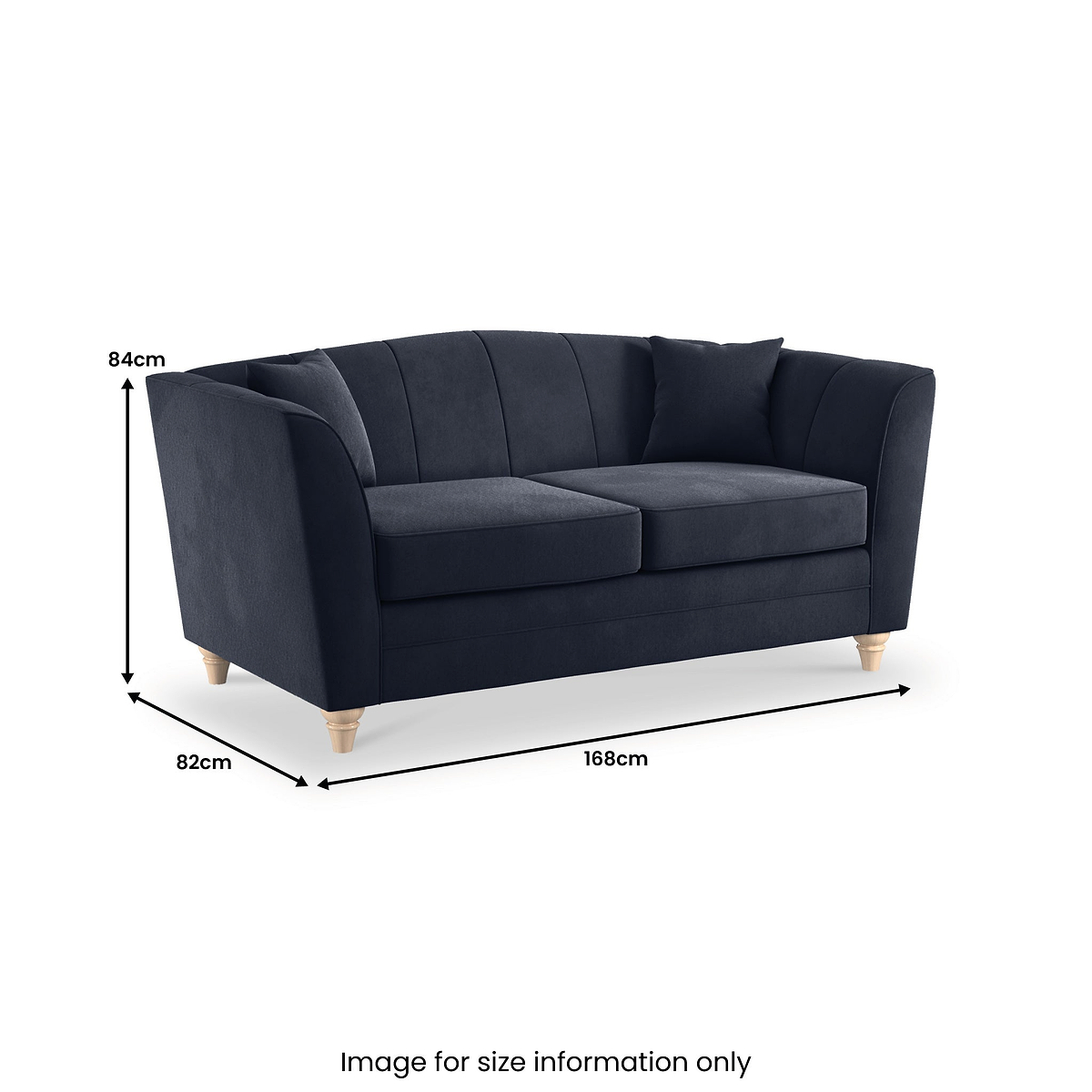 Ansdell 2 Seater Sofa Indigo from Roseland Furniture