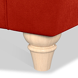 Ansdell 2 Seater Sofa Paprika from Roseland Furniture