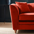 Ansdell 2 Seater Sofa Paprika from Roseland Furniture