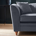 Ansdell 2 Seater Sofa Steel from Roseland Furniture
