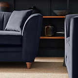 Ansdell 3 Seater Sofa Indigo from Roseland Furniture