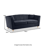 Ansdell 3 Seater Sofa Indigo from Roseland Furniture